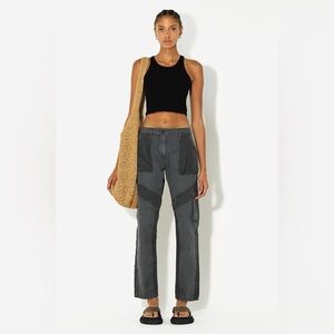 EUC - John Elliot Paneled Utility Pants - Size Small - Washed Black